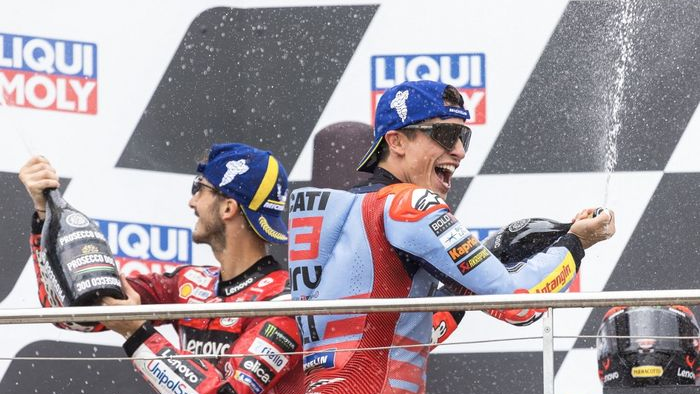 Marc Marquez Ungkap Alasan Francesco Bagnaia Jadi Musuh Tersulitnya di MotoGP 2024