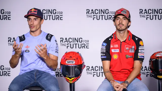 Belum Juga Balapan Bareng di Ducati, Pecco Bagnaia Sudah Tidak Setuju dengan Komentar Marc Marquez